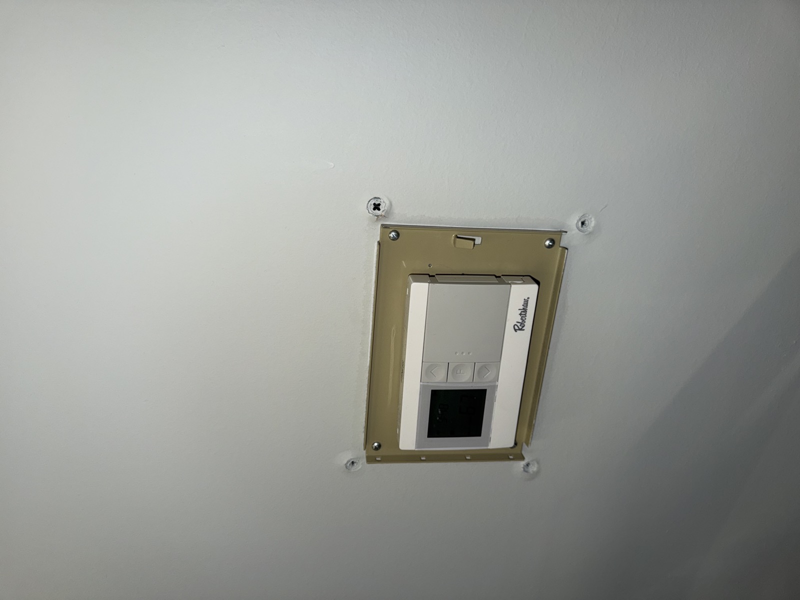 Fitness Room - Missing Thermostat Covers